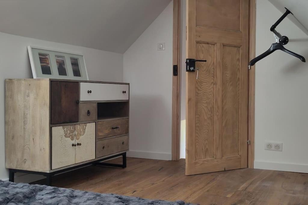 La Maisonnette Bleue, Eco-Logis Equipe De Toilettes Seches ロスハイム エクステリア 写真